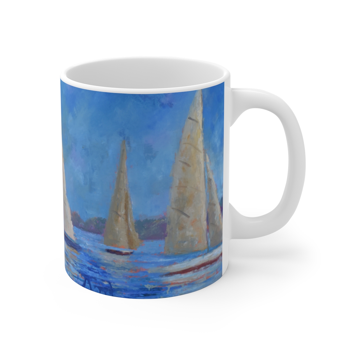 Sails Before The Storm Mug 11oz - Image 3