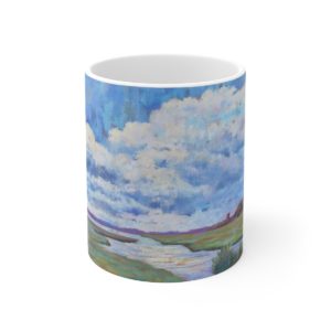 Cloudy Marsh Mug 11oz