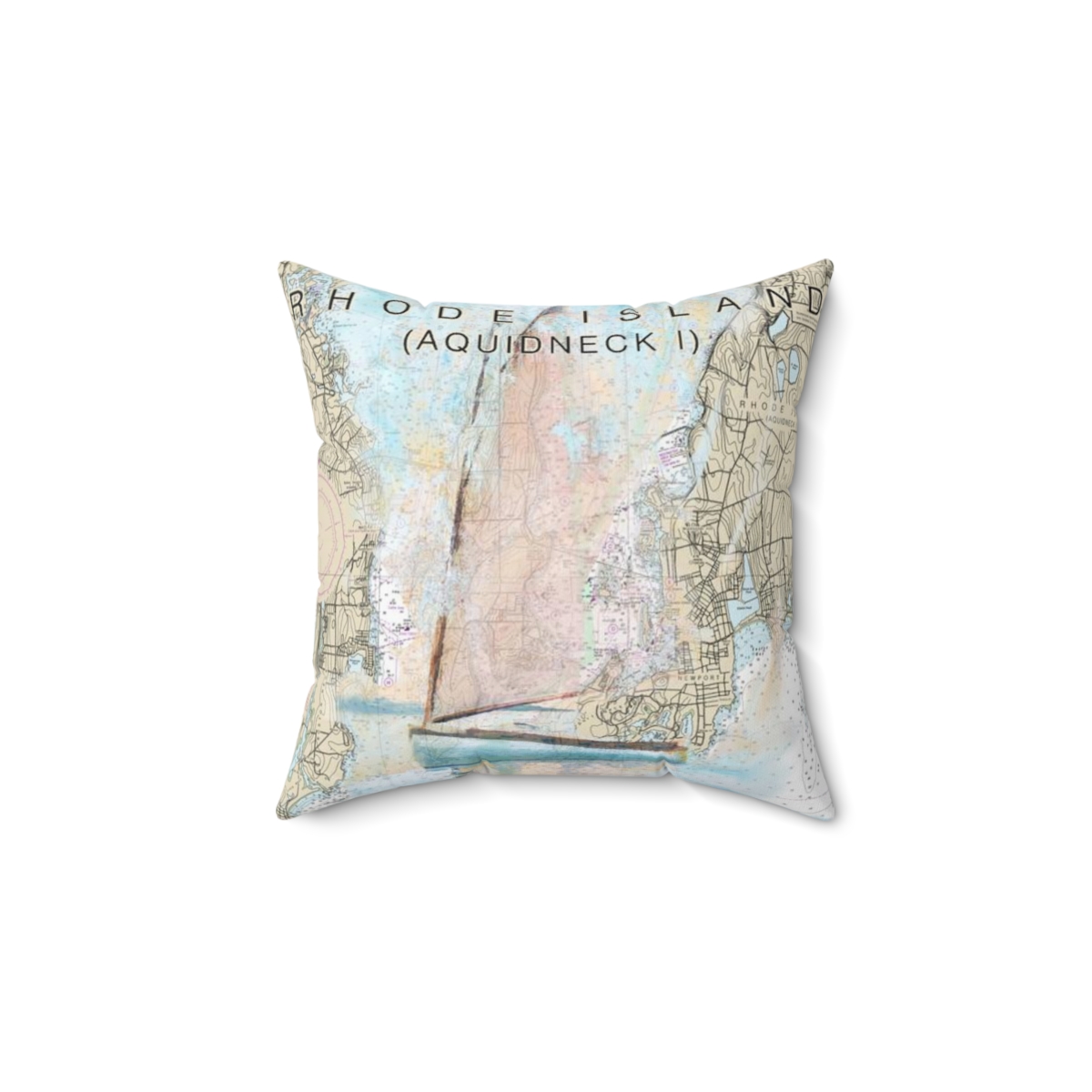 Spun Polyester Square Pillow