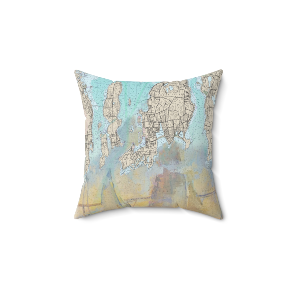 Spun Polyester Square Pillow - Image 2