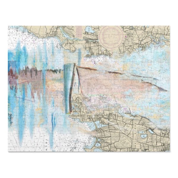 Rhode Island Chart Jigsaw Puzzle (30, 110, 252, 500,1000-Piece)