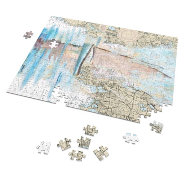 Rhode Island Chart Jigsaw Puzzle (30, 110, 252, 500,1000-Piece) - Image 2