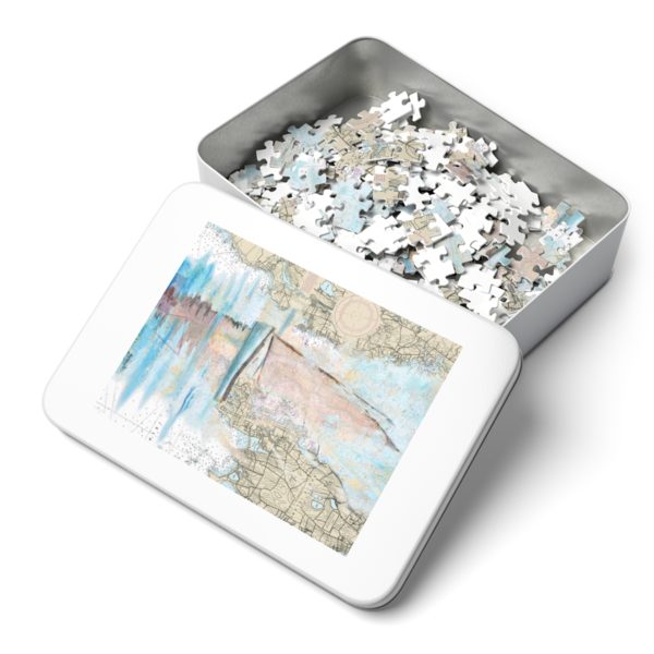 Rhode Island Chart Jigsaw Puzzle (30, 110, 252, 500,1000-Piece) - Image 3