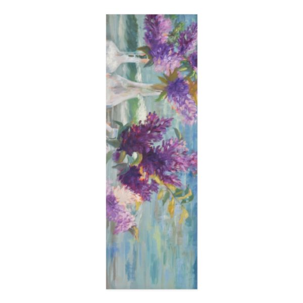 Lilacs By The Sea Foam Yoga Mat