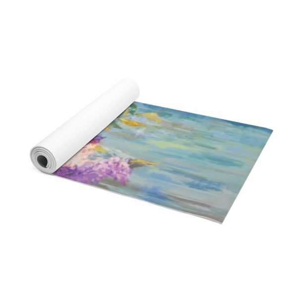 Lilacs By The Sea Foam Yoga Mat - Image 2