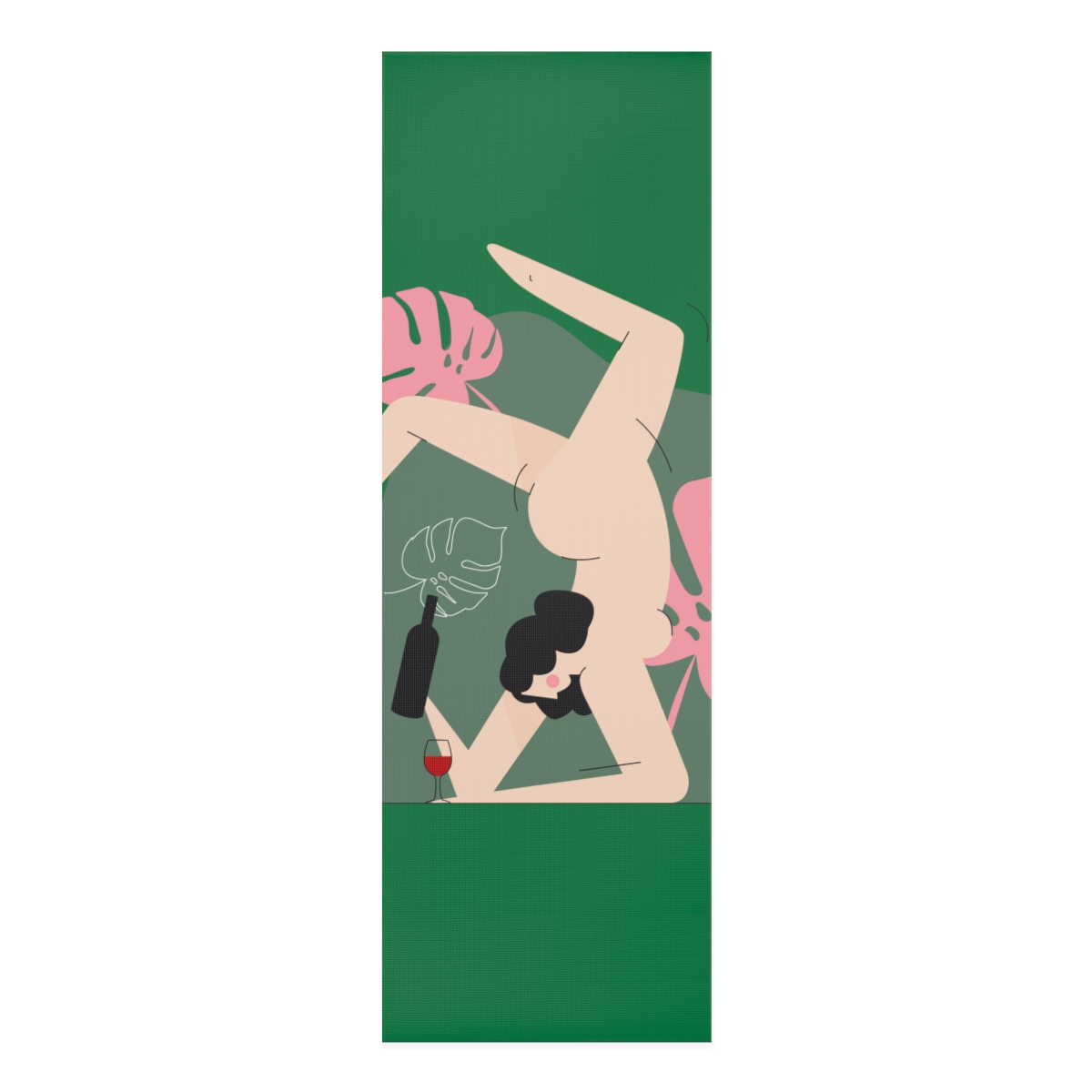 Naked Lady Foam Yoga Mat