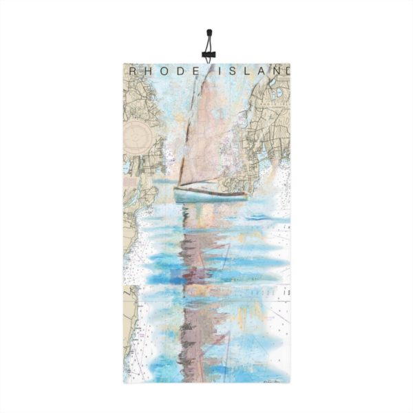Copy of Rhode Island Sound Winter Neck Gaiter With Drawstring - Image 2