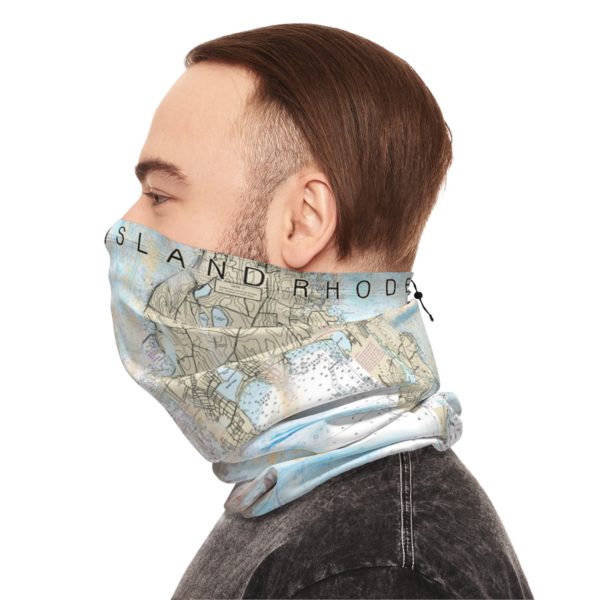 Copy of Rhode Island Sound Winter Neck Gaiter With Drawstring - Image 11