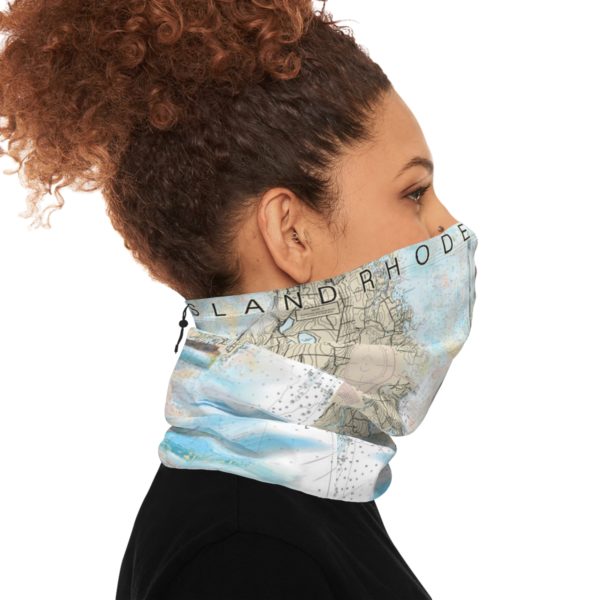 Copy of Rhode Island Sound Winter Neck Gaiter With Drawstring - Image 5