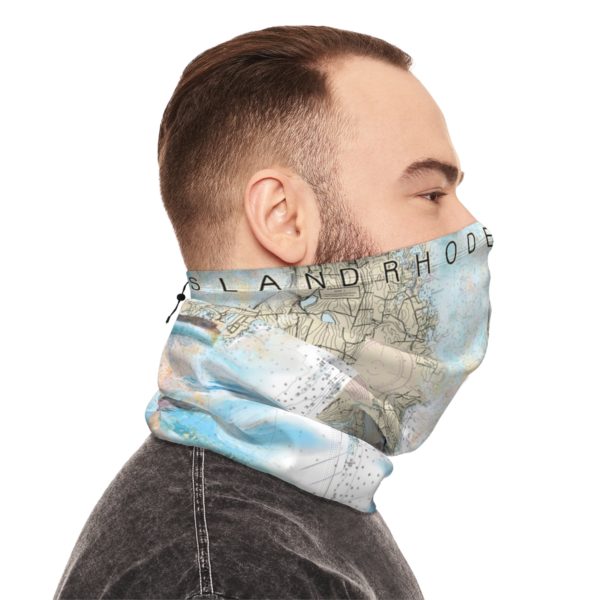 Copy of Rhode Island Sound Winter Neck Gaiter With Drawstring - Image 10