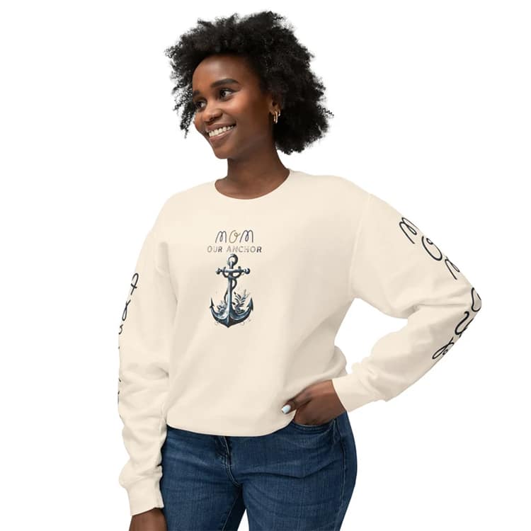 Mom Is Anchor Sweatshirt